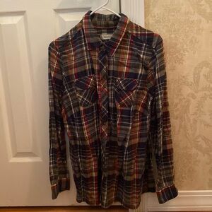 Dress Barn Women’s 1X Plaid Shirt